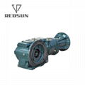 SKA series bevel worm special reducer for plastic machinery 2