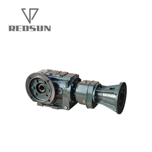 SKA series bevel worm special reducer for plastic machinery 3