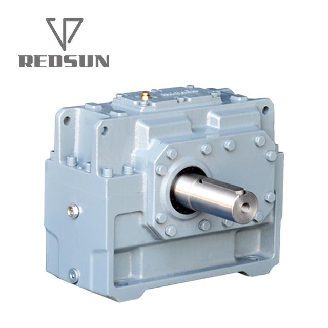 H Series Parallel Shaft Industrial Helical Hollow Output Shaft Gearbox 4