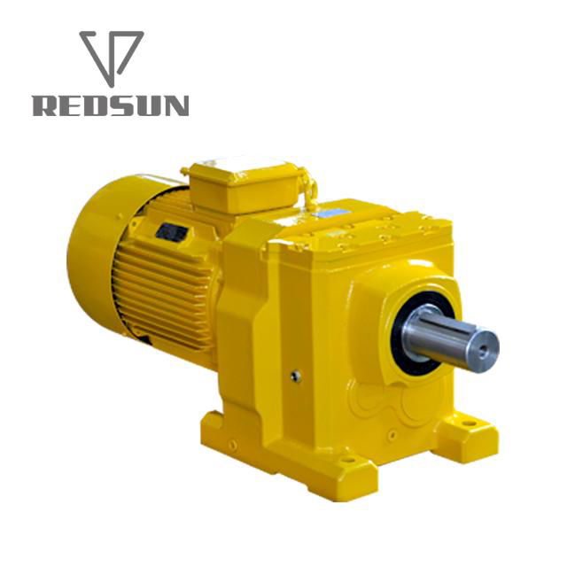 R series helical gear speed reducer 5