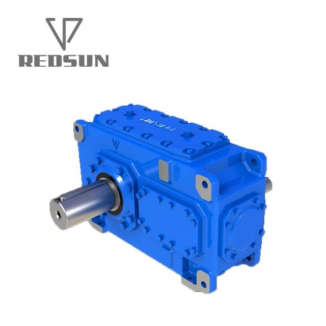 H series flender Rectangular axis industry gearbox  3