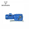 SKA series bevel worm special reducer for plastic machinery