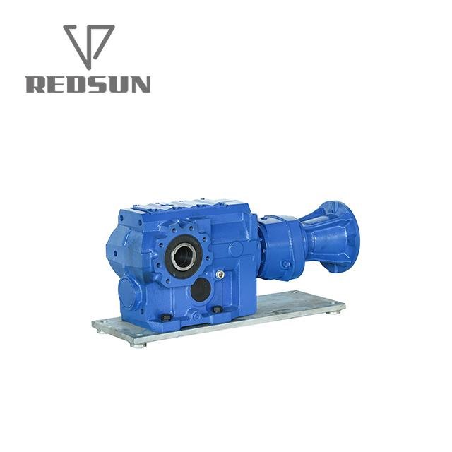 SKA series bevel worm special reducer for plastic machinery 6