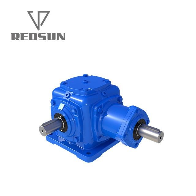 China hot sale T Spiral Bevel Gearbox Gear Unit