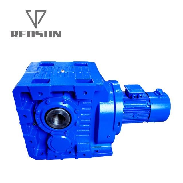 Helical Bevel Gearboxes Apply In Plastic Machinery 1