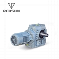 Worm Gear Motor Gearbox With Solid Shaft 4