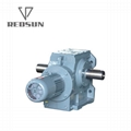 Worm Gear Motor Gearbox With Solid Shaft 5
