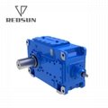 BH series bevel helical high quality speed reducer gearbox for all machines