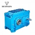 High Torque electric motor reduction bevel gear gearbox