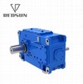 helical bevel HB series gearbox two stages three stages solid shaft