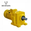 R series coaxial helical gearbox for hoist
