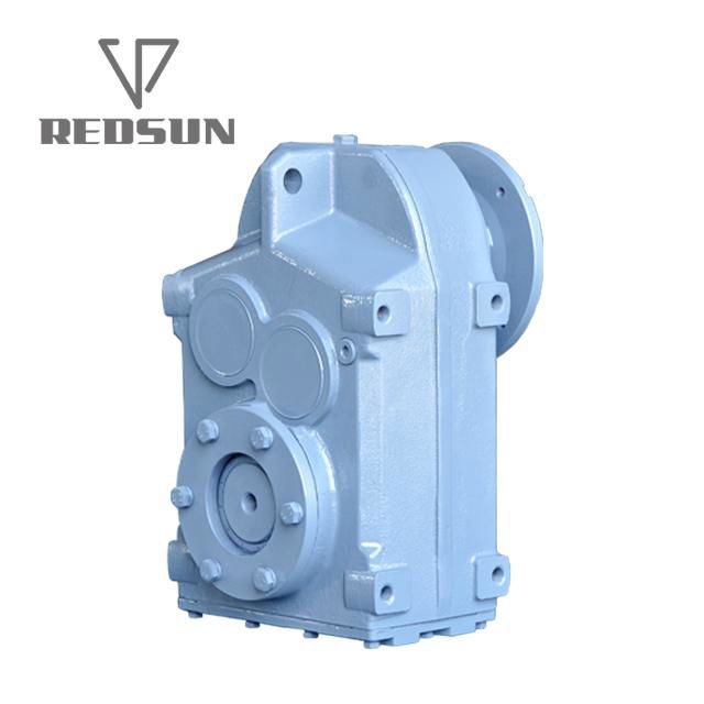 F series parallel shaft helical flenders gearbox for extruder 3