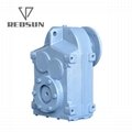 F series parallel shaft helical flenders gearbox for extruder