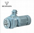R series helical output flange speed reducers with IEC input flange 7