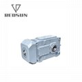 High Torque electric motor reduction bevel gear gearbox 11