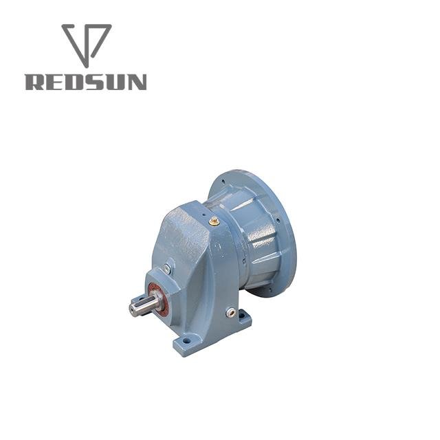 RX single stage helical gearbox without motor