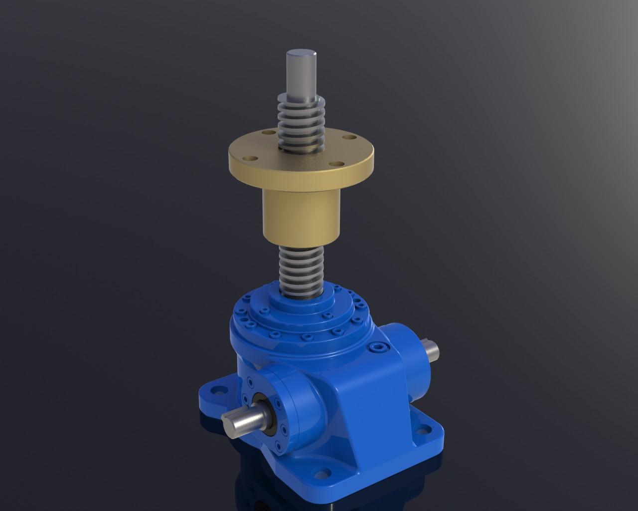 Electric Worm Gear Screw Lift Jack  3