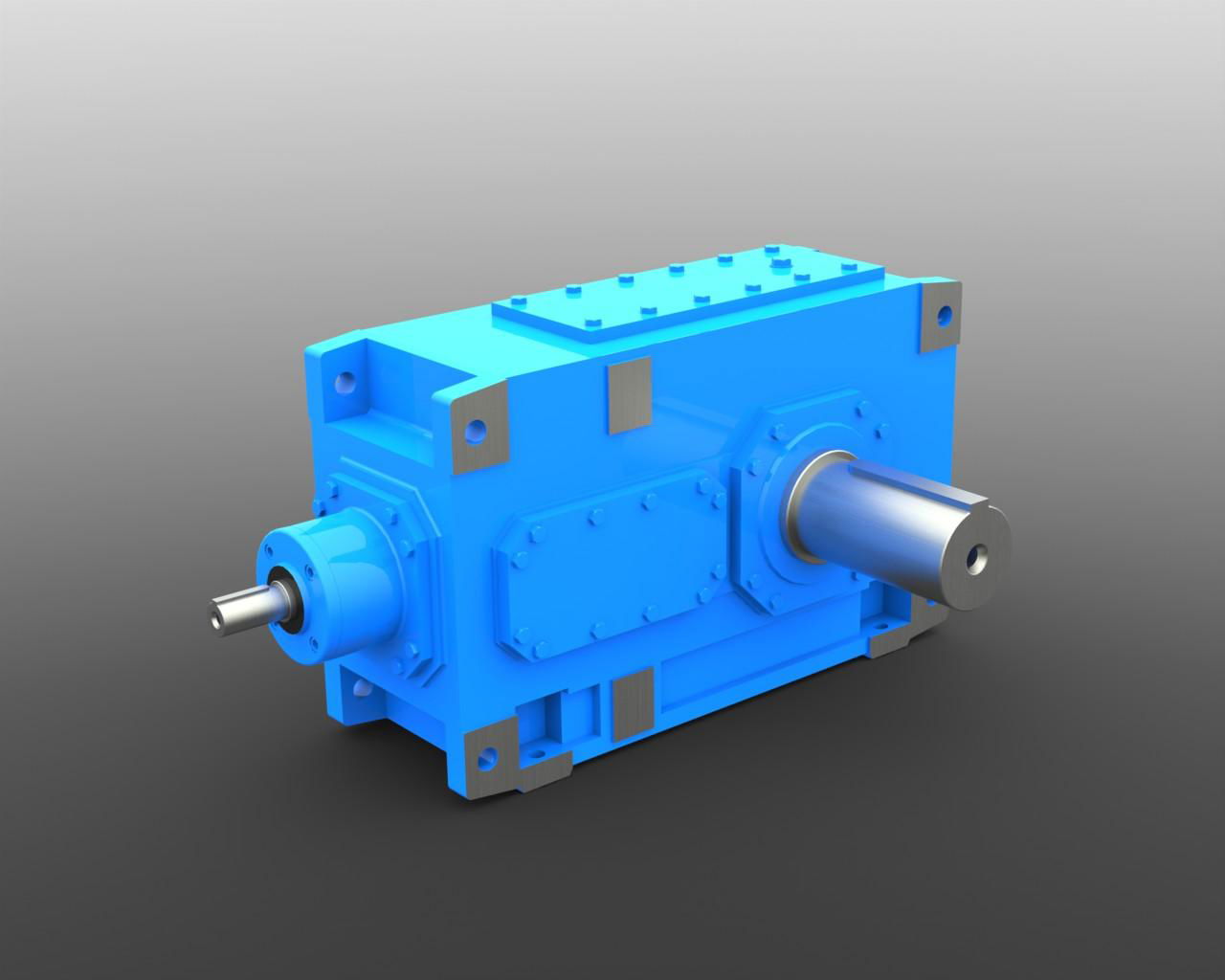 H series parallel shaft helical gearbox 5