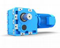 K series helical bevel gearbox for screw conveyor 4