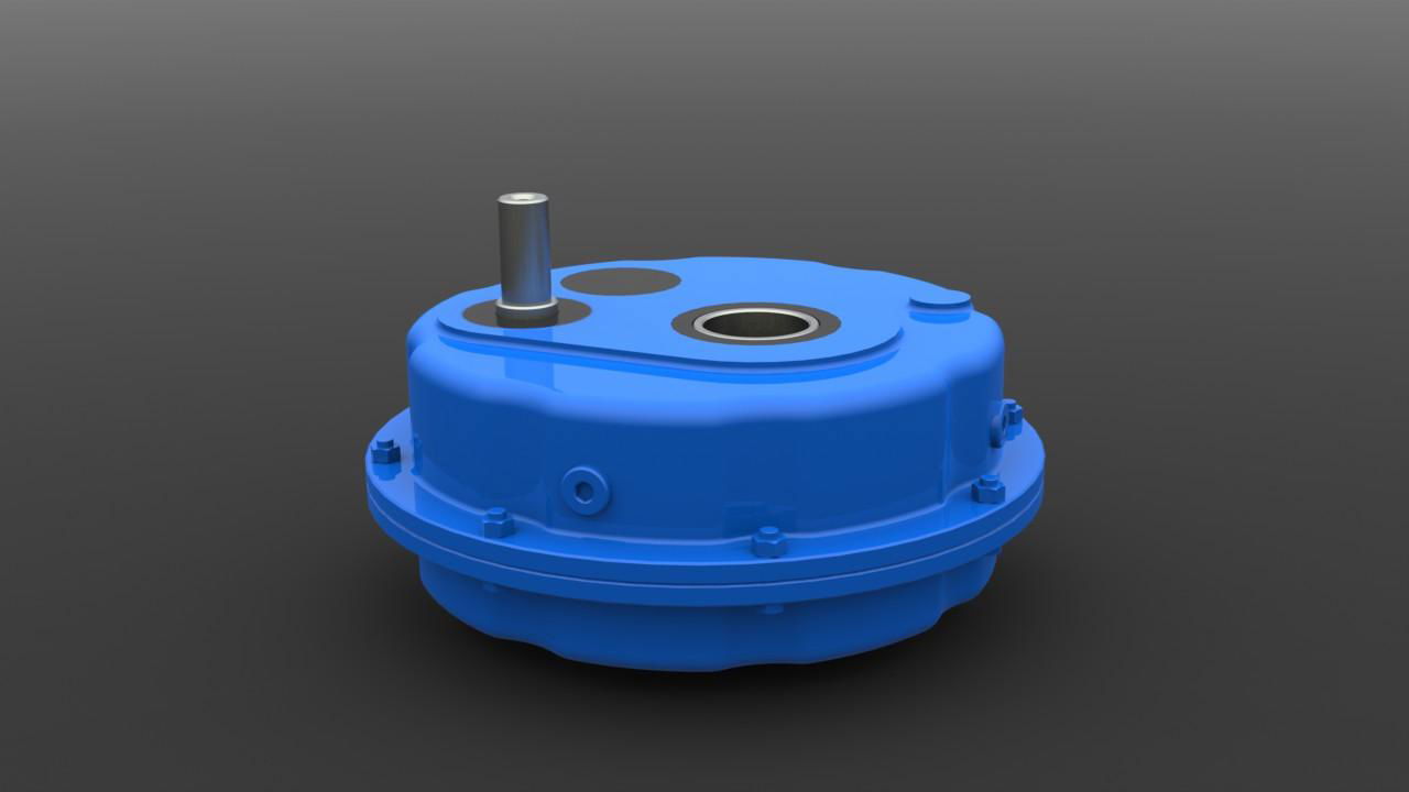 China Shaft Mounted Gearbox Pulley Speed Reducer 3