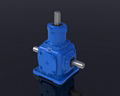 2-Extended Shaft Spiral Bevel Gear Box Reducer