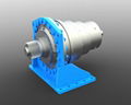 Big torque bevel planetary gear box