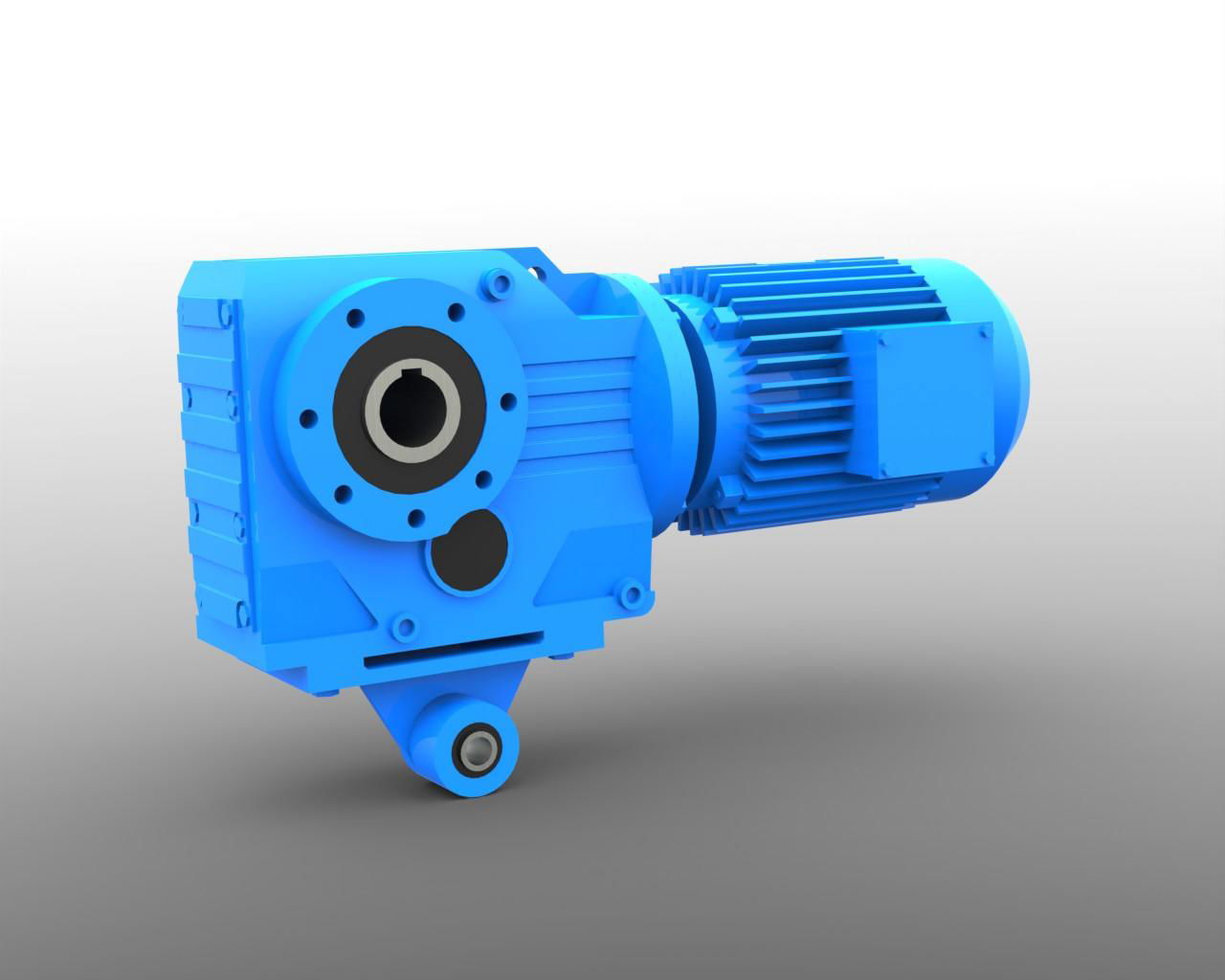 Helical Bevel Gearboxes Apply In Plastic Machinery 2