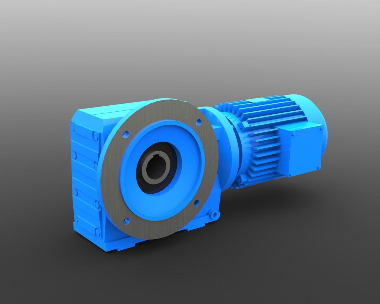 Helical Bevel Gearboxes Apply In Plastic Machinery 4