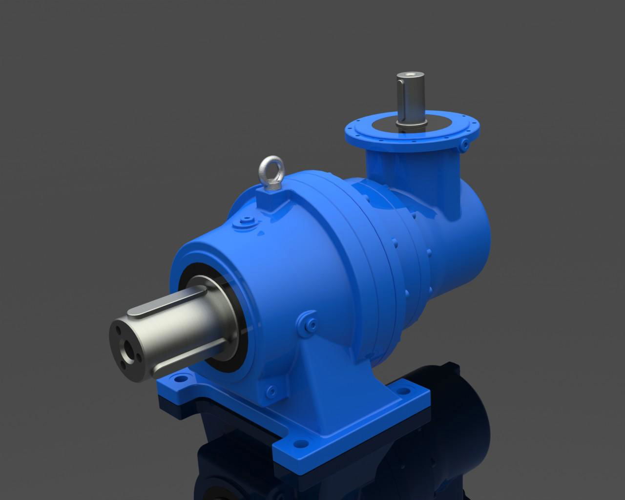  P series big power industrial planetary gear box 4