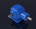 REDSUN T series 90 degree spiral bevel right angle speed gearbox
