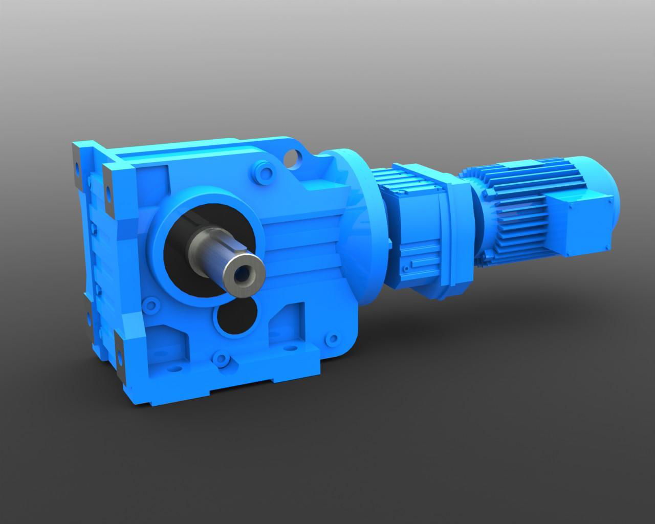 K Series Helical Bevel Gearbox  Reducer 5