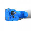 K series helical bevel gear motor