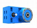 Plastic extruder gearbox