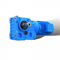 K helical bevel right angle gearbox