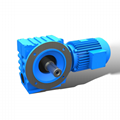 SA worm helical gear motor with AC motor 4
