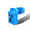 FAF vertical flange mounted helical parallel shaft gear box