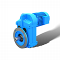 FAF vertical flange mounted helical parallel shaft gear box 7