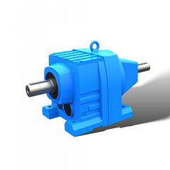 RS實心軸輸入斜齒輪減速機