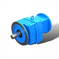 RF vertical type helical gearbox with