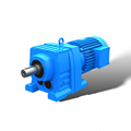 R series helical gear box without motor