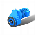 RX single stage helical gearbox without motor