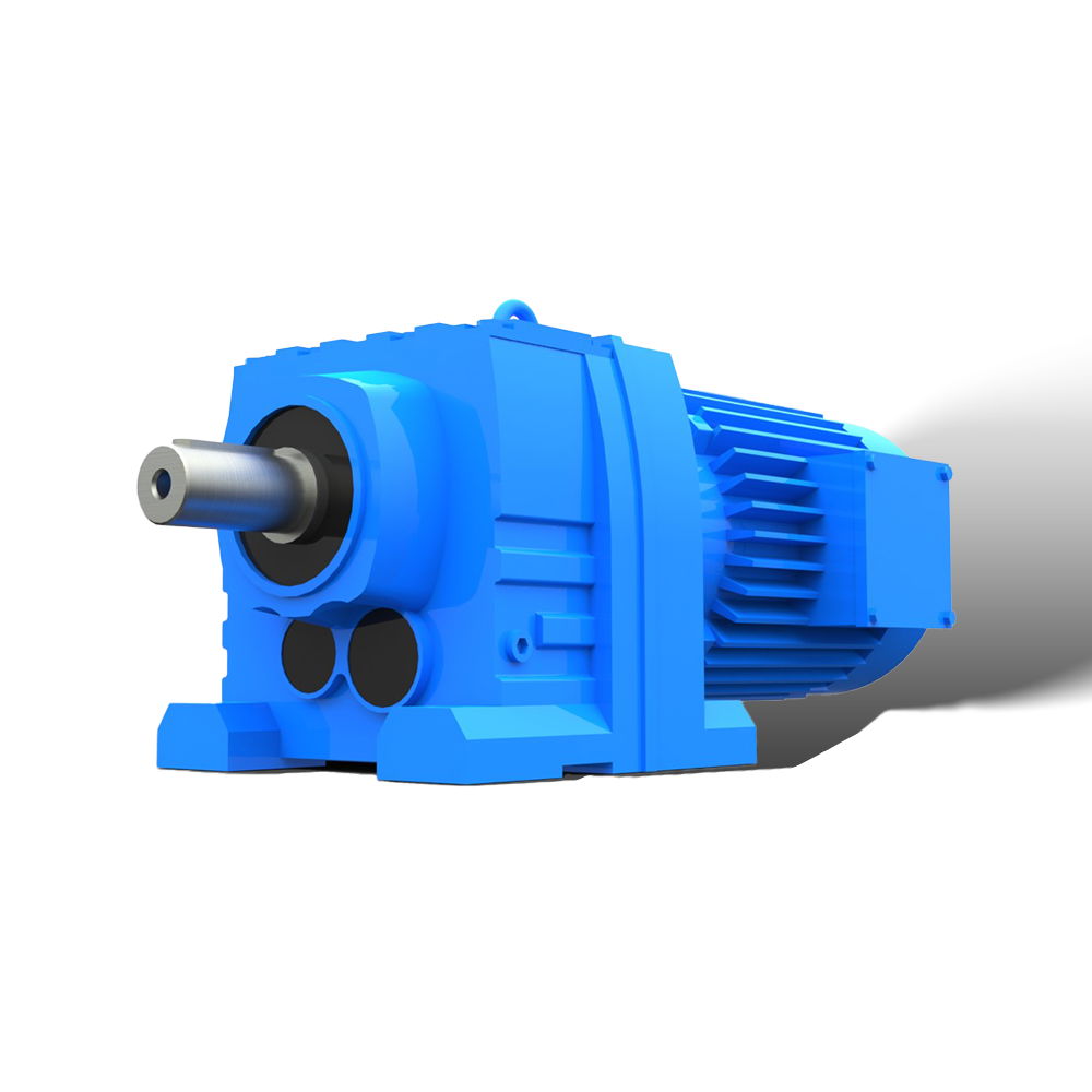 R series helical output flange speed reducers with IEC input flange 4