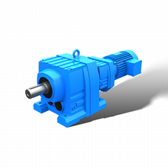 High Quality Helical Gear Reducer With AC Motor