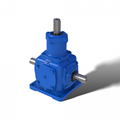 T series Bevel Spiral Gearbox 1:1 steering box