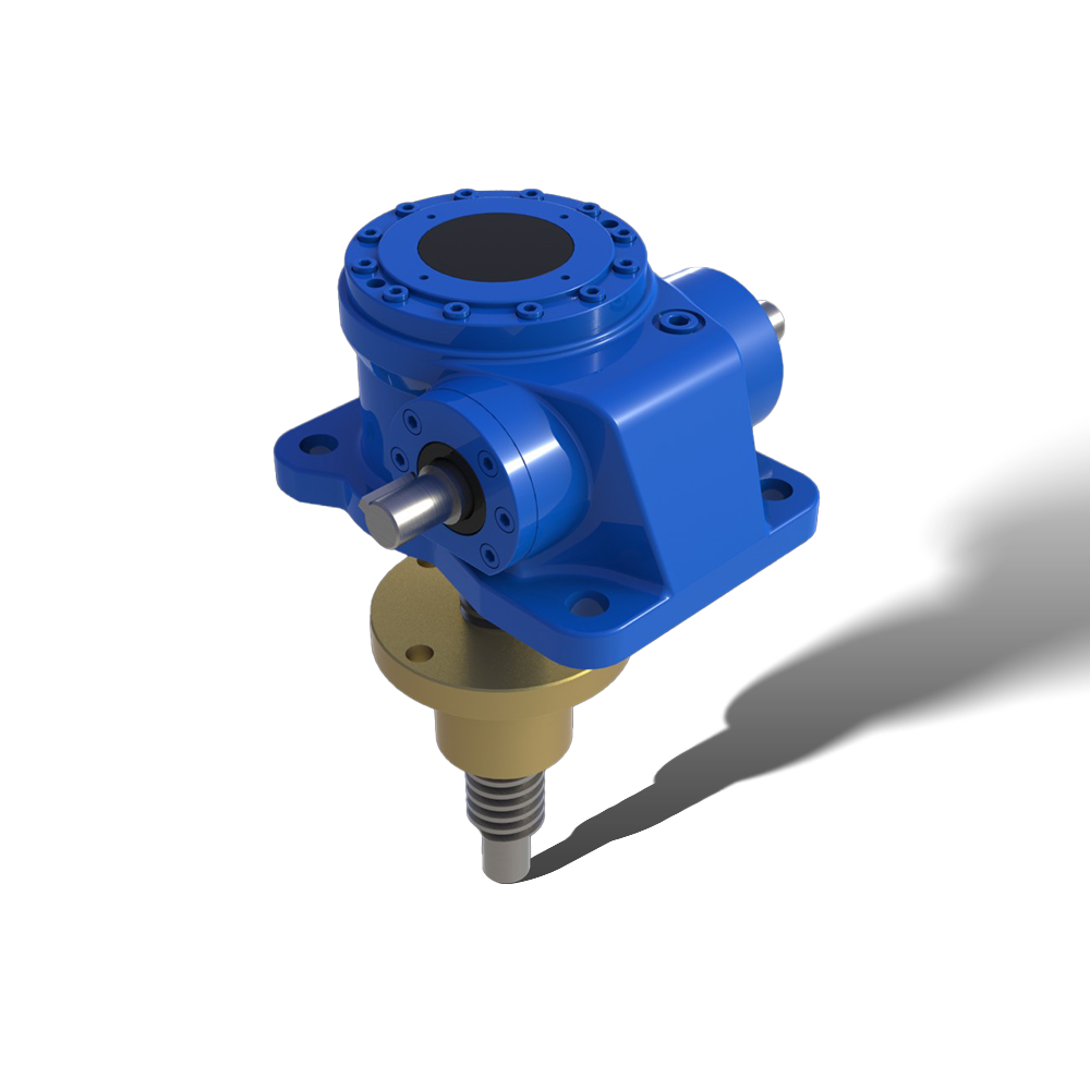 SWL series worm screw jack for lifting platform 5