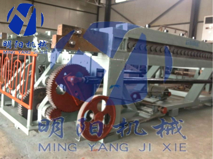 Horizontal gabion wire mesh machine