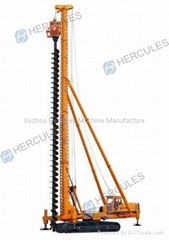 Electric Crawler Long Auger Piling Rig