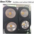 YY-C004B  4x100W LED COB  blinder wash light with cool white 3