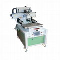 Pneumatic slide-table screen printing machine