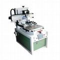 Pneuma screen printer with slide-workbench